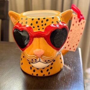 NWT Valentine Cheetah Mug